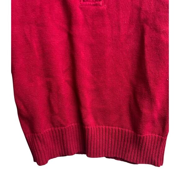 Lauren Ralph Lauren Petite Women's Dark Red Petite Medium Sweater Gold Hardware - Picture 6 of 7